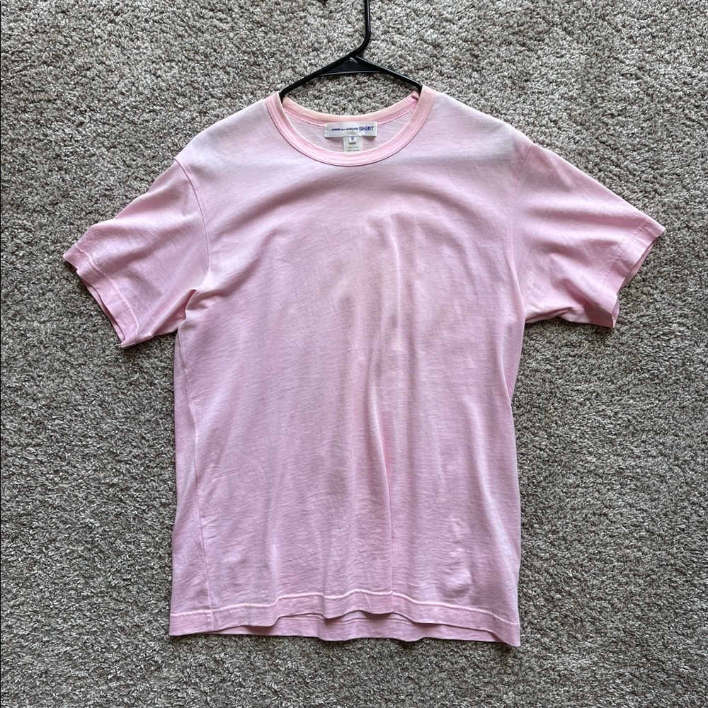 COMME Des GARÇONS SHIRT T shirts Tee Pink